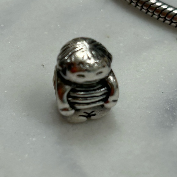 Pandora retired little boy silver charm - Picture 4 of 4